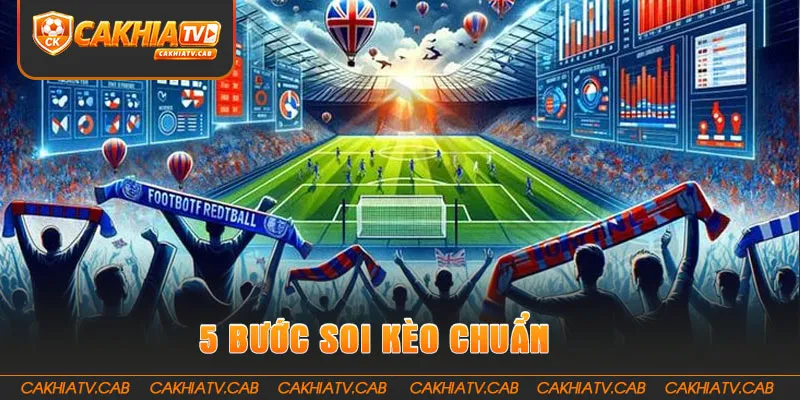 Năm bước Soi Kèo Chuẩn giúp phân tích chặt chẽ hơn